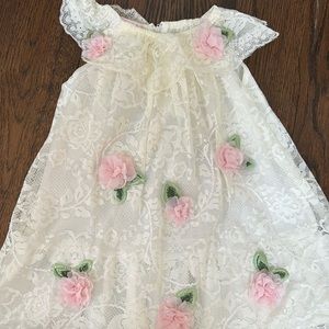 ✨Biscotti✨ baby girls lace dress florals